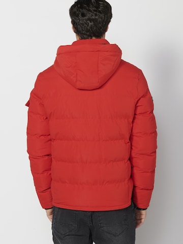 KOROSHI Winter jacket in Red