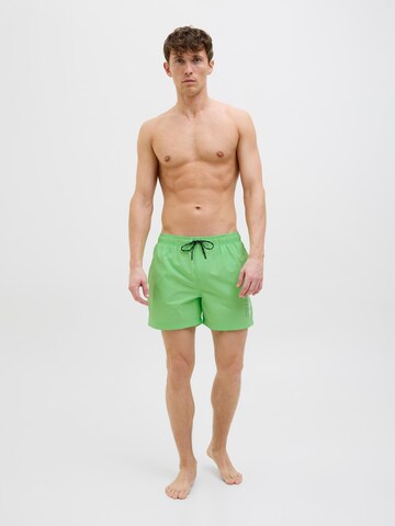 JACK & JONES Zwemshorts 'JPSTMaui' in Groen