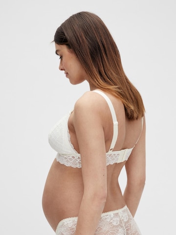 Triangolo Reggiseno da allattamento 'Sidsel' di MAMALICIOUS in bianco