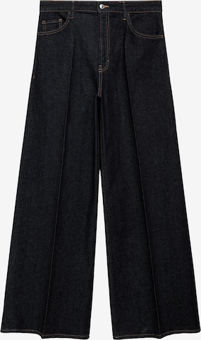 MANGOWide Leg/ Široke nogavice Traperice 'ELISE' - plava boja: prednji dio