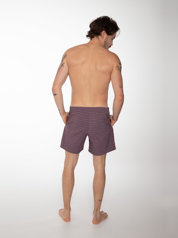 PROTEST Badeshorts 'SHARIF' in Lila