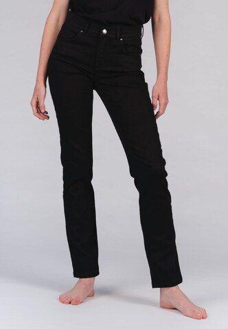 Angels Slimfit Jeans 'Cici' in Zwart: voorkant