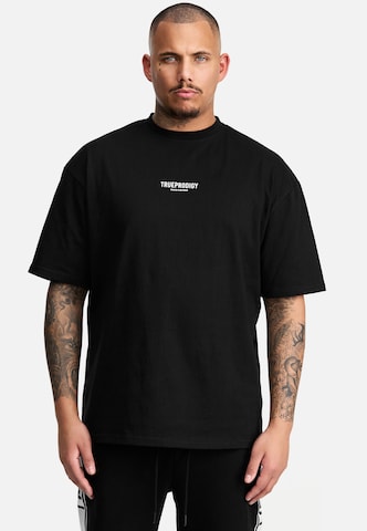 T-Shirt 'Oliver' trueprodigy en noir : devant
