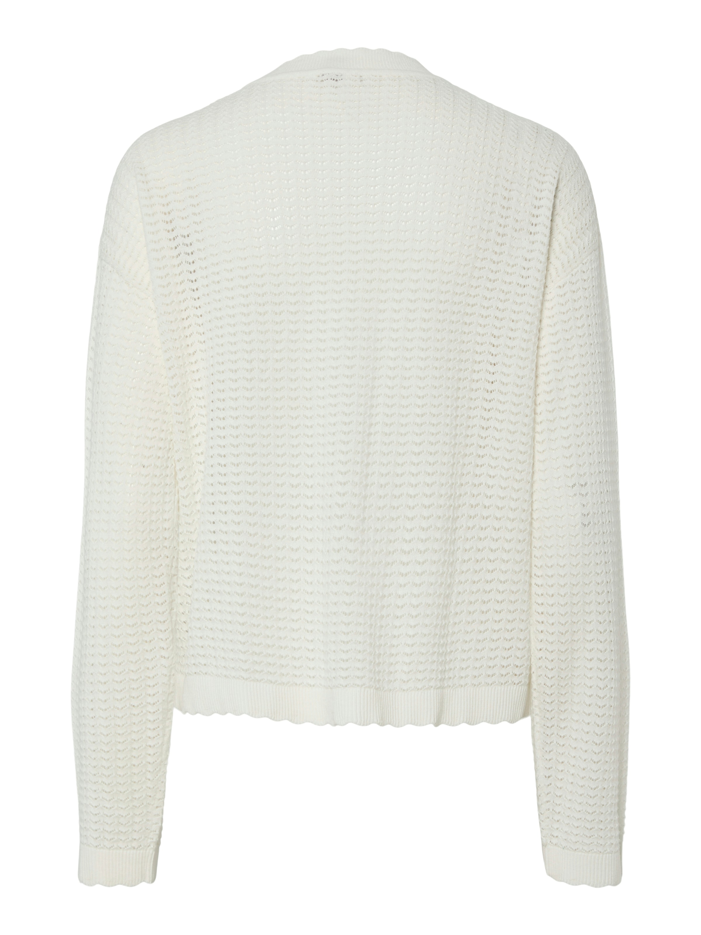 PIECES Sweater 'PCSCOUT' in White