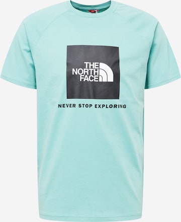 THE NORTH FACE Regular Fit T-Shirt in Grün: predná strana