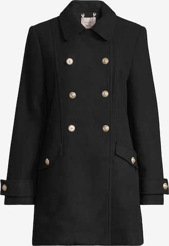 Orsay Between-Seasons Coat 'Clashmil' in Black: front