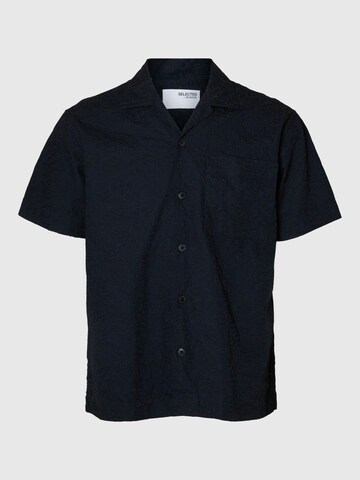 SELECTED Comfort fit Overhemd in Blauw: voorkant