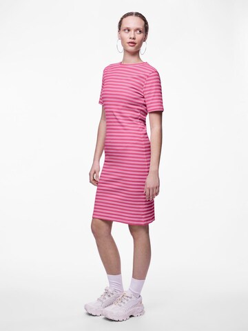 PIECES Dress 'RUKA' in Pink