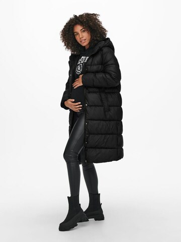 Only Maternity - Abrigo de invierno en negro