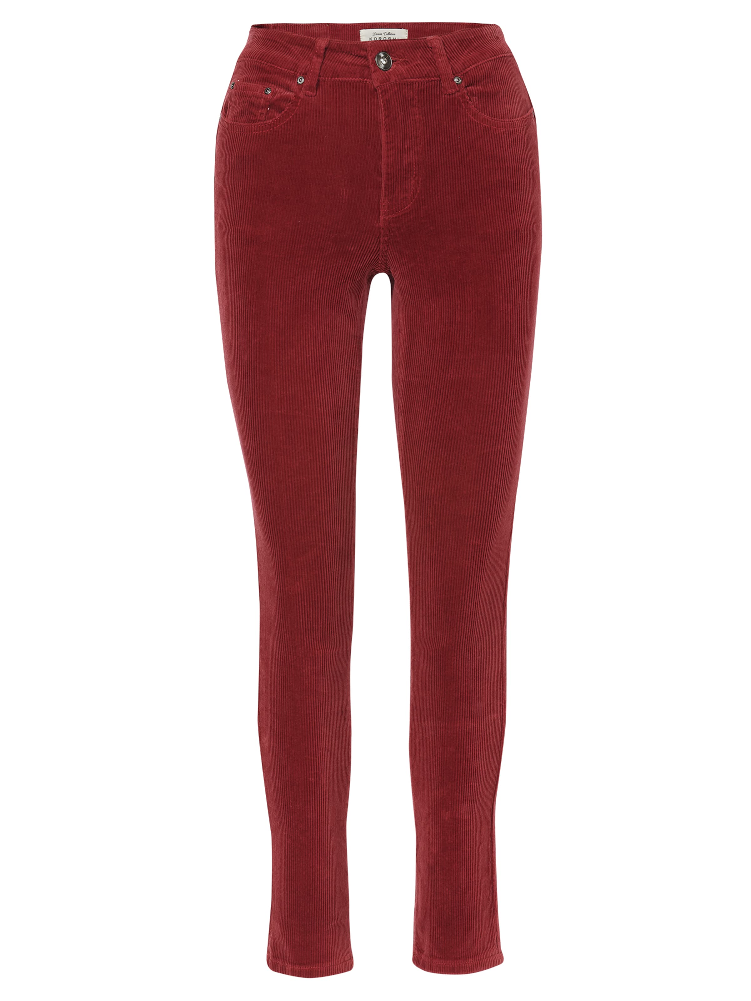 regular Jeans 'Glocke' di KOROSHI in rosso: frontale