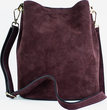 lePelou - Bolso de hombro 'BECCA' en rojo: frente