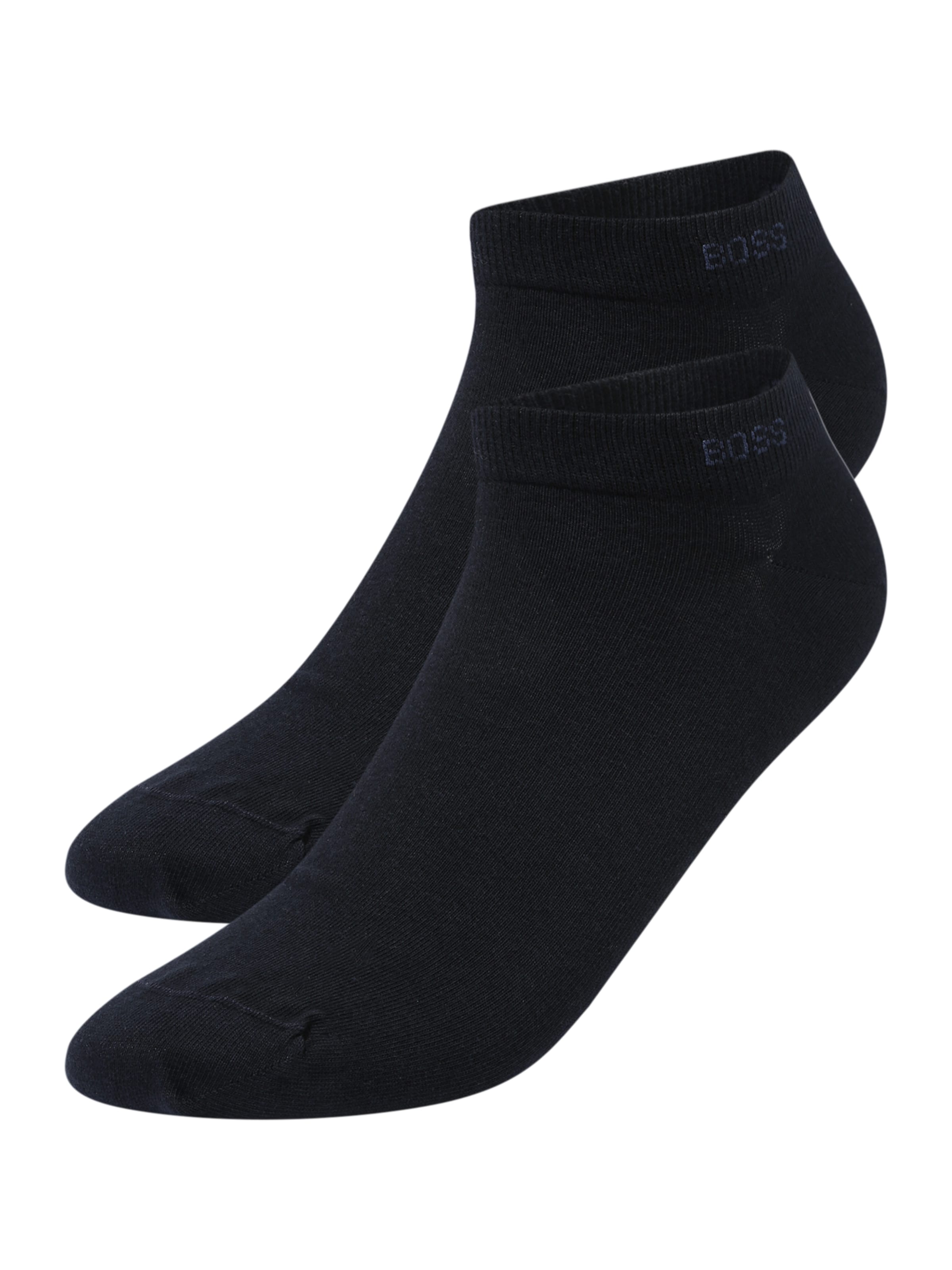 BOSS Къси чорапи в синьо: отпред