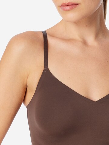 SCHIESSER Bralette Bra ' Invisible Soft ' in Brown