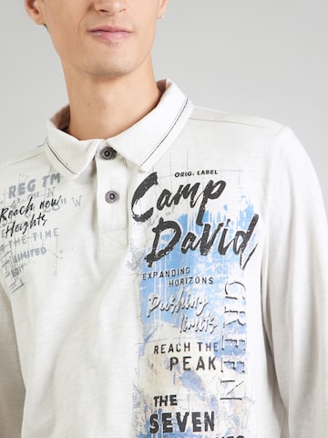 CAMP DAVID - Camiseta en gris