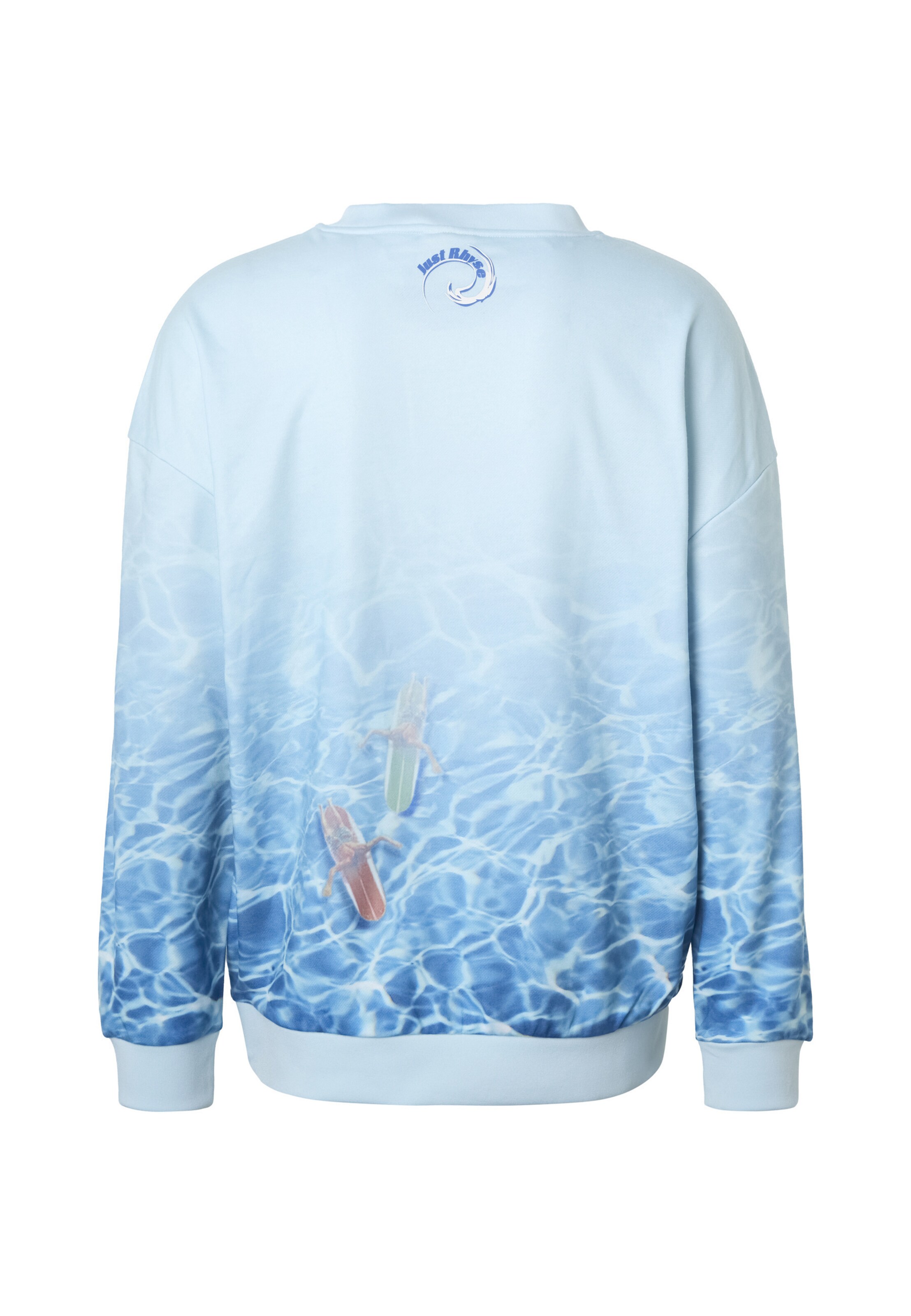 Felpa 'Floating' di Just Rhyse in blu