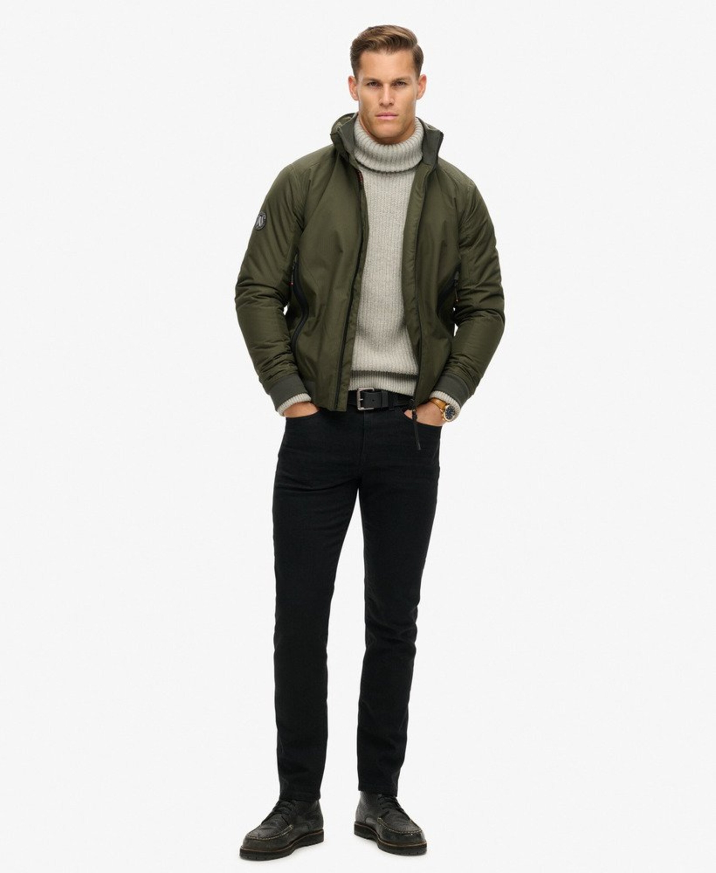 Superdry Tussenjas in Groen