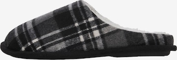 JACK & JONES Hausschuhe in Schwarz: Vorderseite