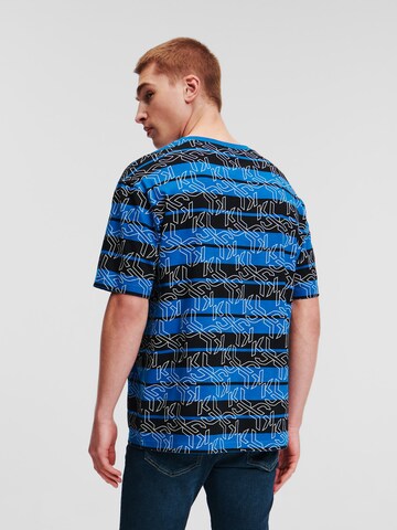 KARL LAGERFELD JEANS T-shirt i blå