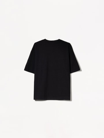 T-shirt oversize Bershka en noir