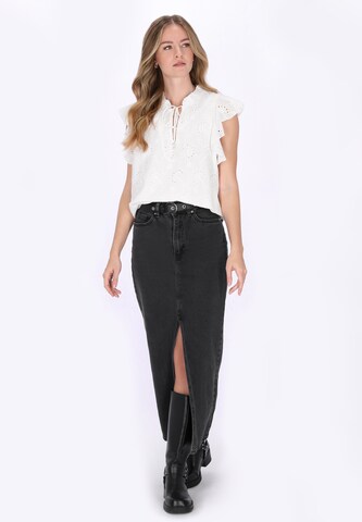 DreiMaster Vintage Blouse in White