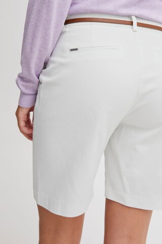 Regular Pantalon chino 'Daney' Oxmo en blanc