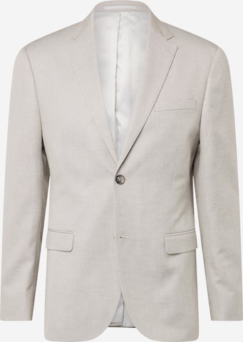 TOPMAN Slim Fit Pikkutakki värissä harmaa: etupuoli