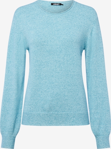 Olsen Pullover 'Henny' in Grün: Vorderseite