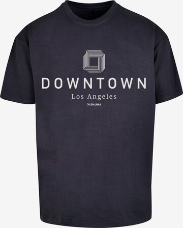F4NT4STIC Shirt 'Downtown LA' in Blauw: voorkant