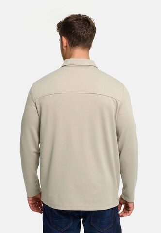 INDICODE JEANS Regular fit Zakelijk overhemd 'Nezzo' in Beige