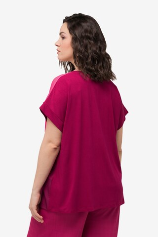 T-shirt Ulla Popken en rose