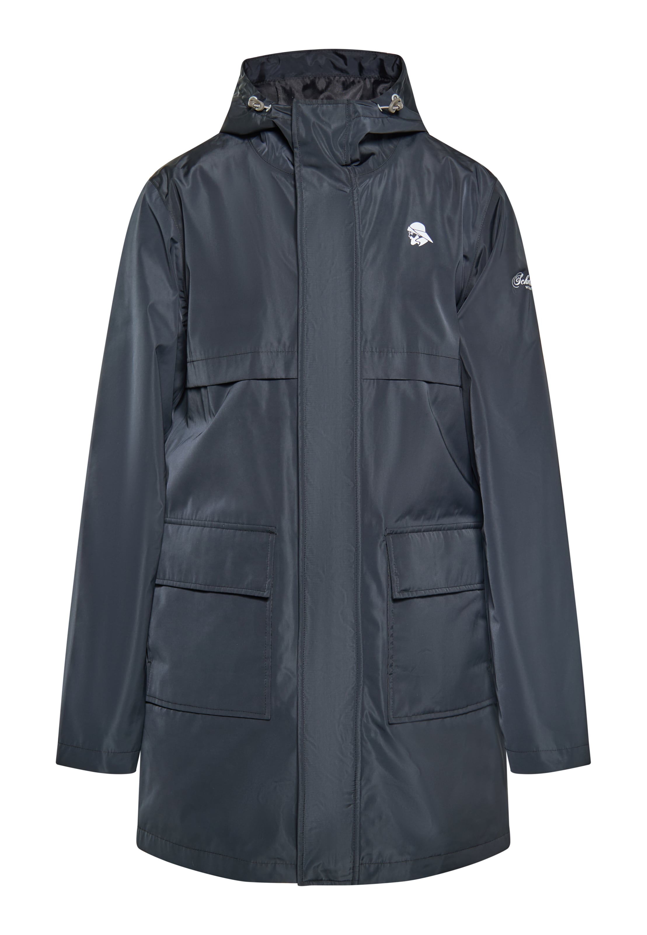 Schmuddelwedda Funktionsjacka i svart: framsida