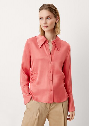 s.Oliver BLACK LABEL Blouse in Pink: front