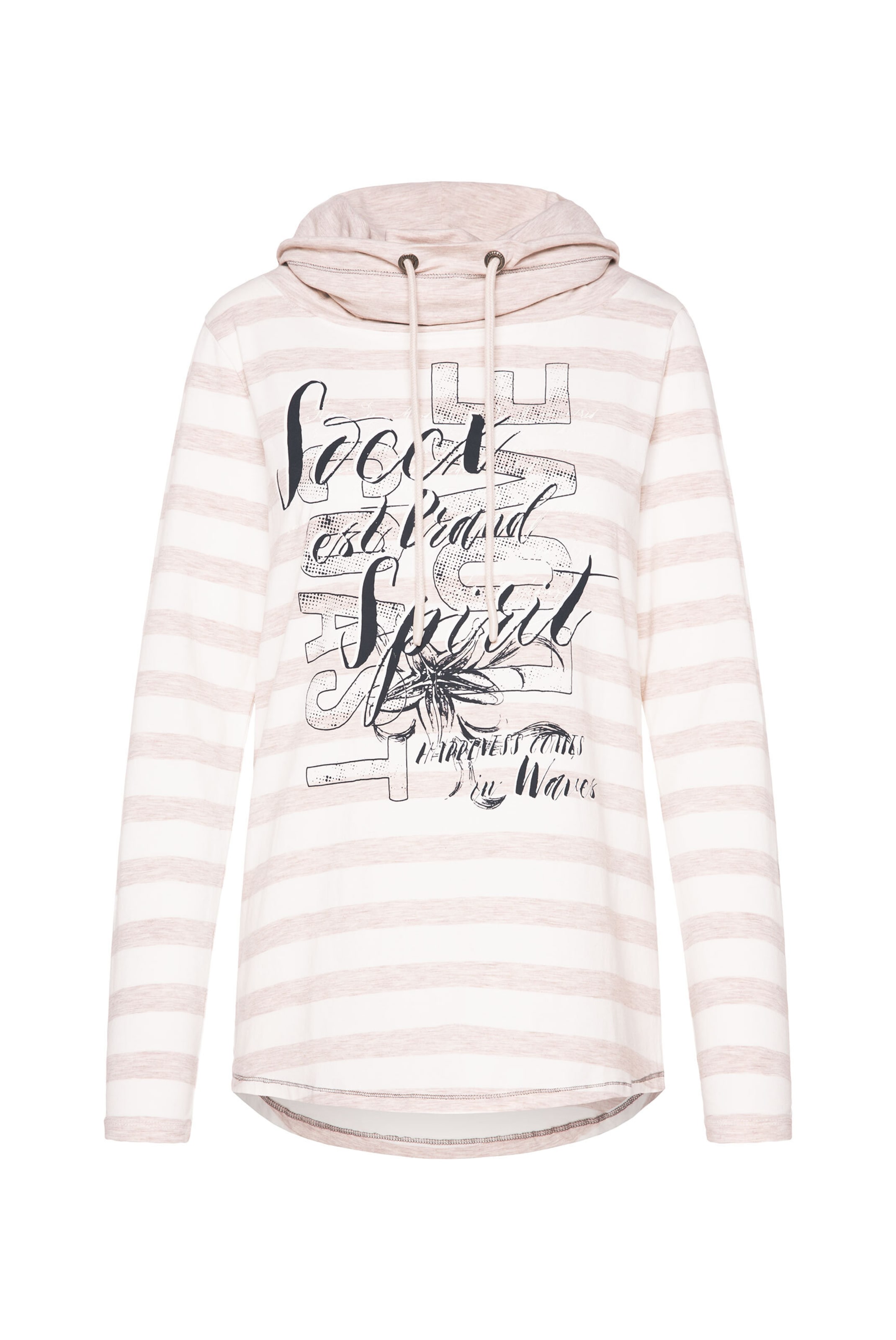 Soccx Sweatshirt 'Meerliebe III' in Beige: voorkant