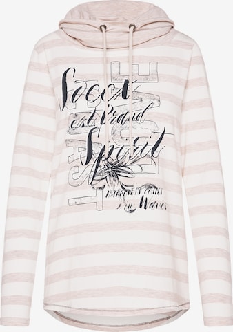 Soccx Sweatshirt 'Meerliebe III' in Beige: voorkant