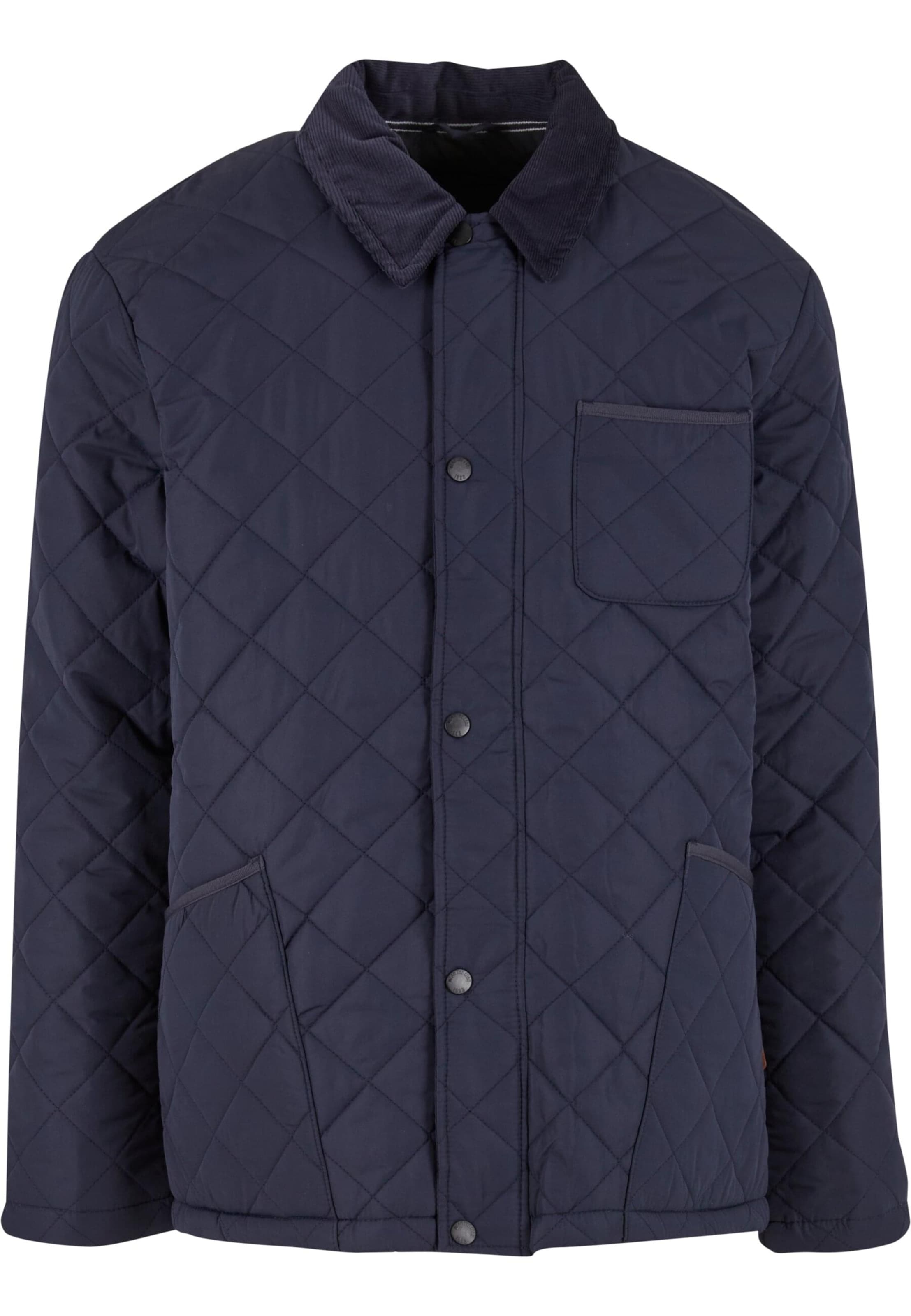 INDICODE JEANS Tussenjas 'Dramat' in Blauw: voorkant