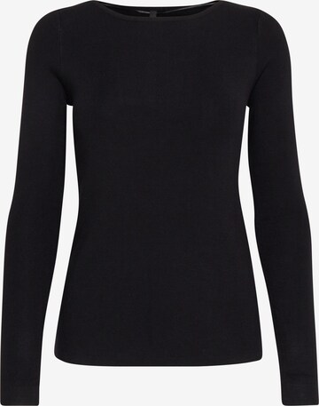 PULZ Jeans Sweater 'SARA' in Black: front