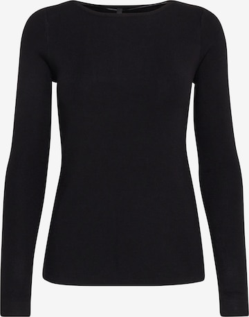 PULZ Jeans Sweater 'PZSARA' in Black: front