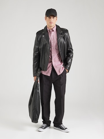 Coupe regular Chemise GANT en rouge