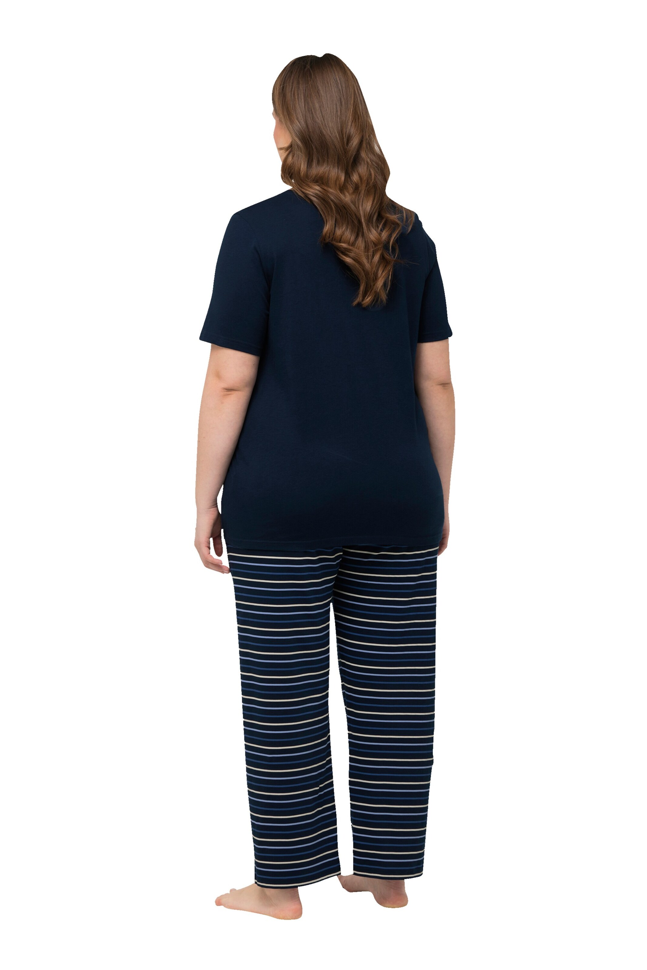 Ulla Popken Pajama in Blue