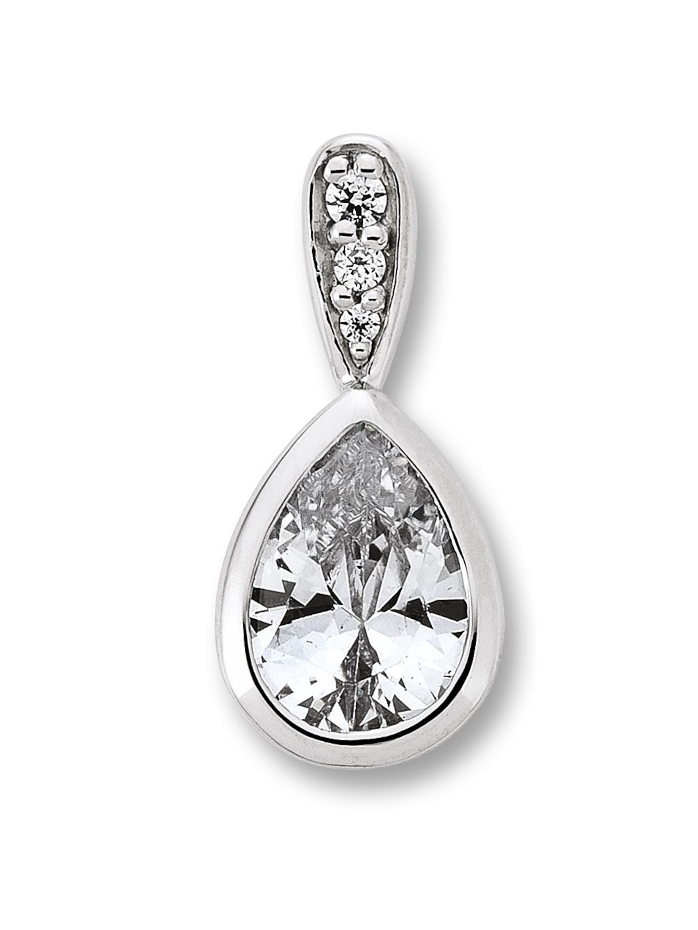 ONE ELEMENT Pendant in Silver: front