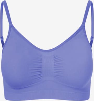 cfab by creamy fabrics Bra 'Comfort Bralette' in Purple: front