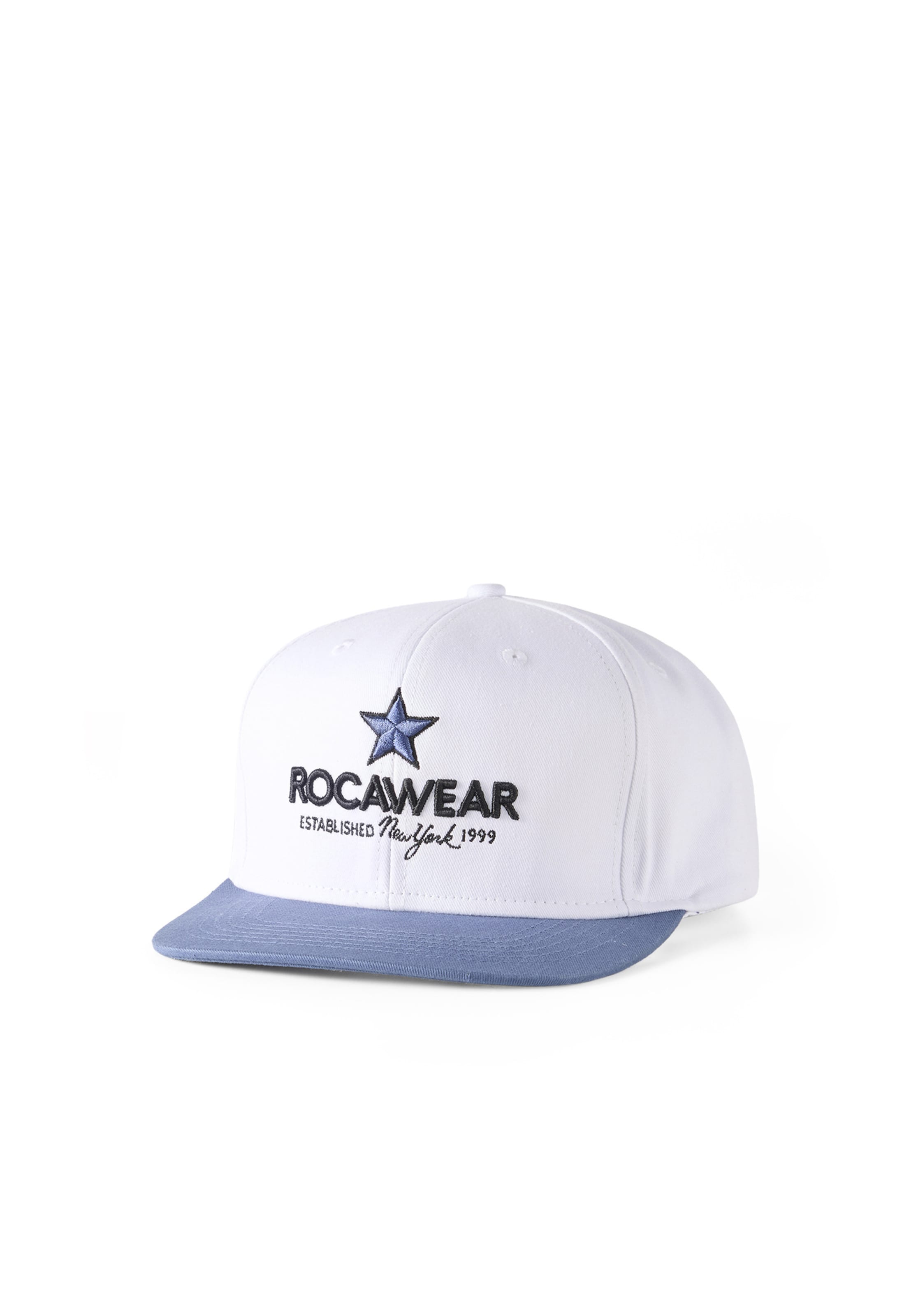 ROCAWEAR Cap 'ROCAFELLA' in White: front