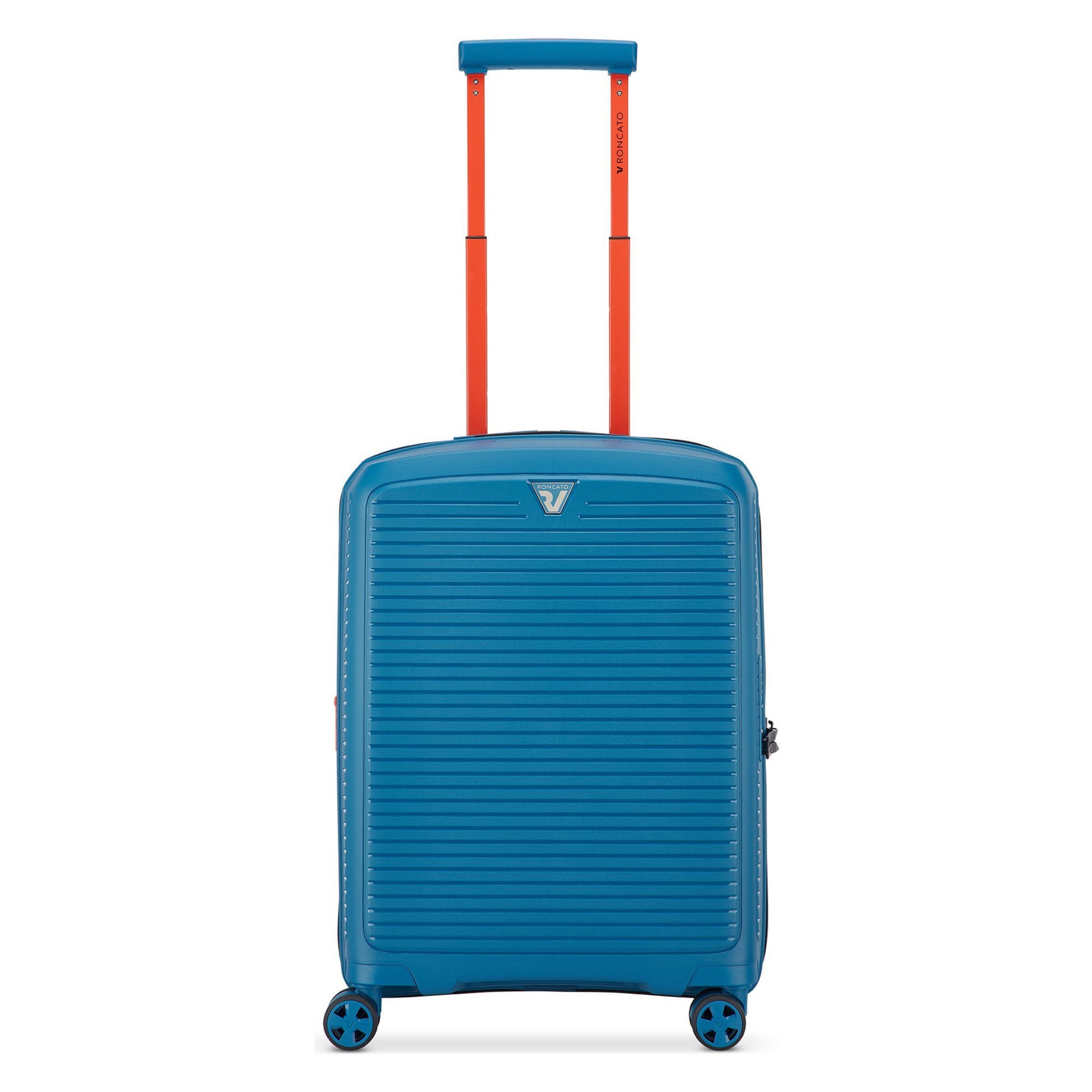 Roncato Trolley 'Arcade' in Blau: Vorderseite