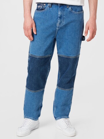 Tommy JeansLoosefit Traperice - plava boja: prednji dio