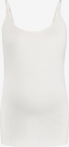 Esprit Maternity Top in White: front