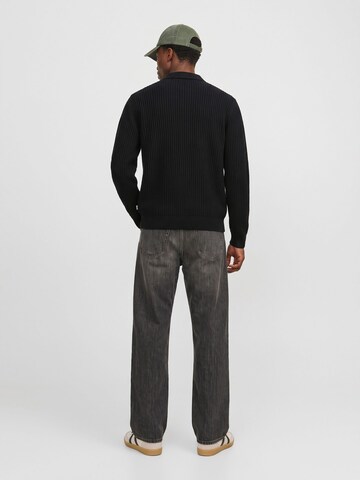JACK & JONES Sweater in Black