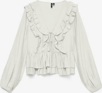 VERO MODA Bluza 'VMZOEY' | bela barva: sprednja stran