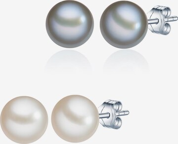 Valero Pearls Oorbellen in Zilver: voorkant