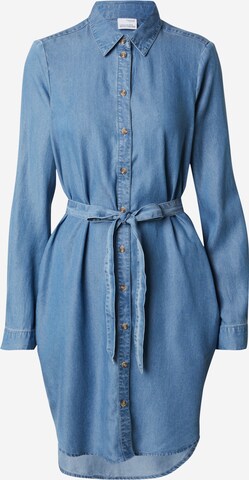 VERO MODA Blousejurk 'BREE' in Blauw: voorkant