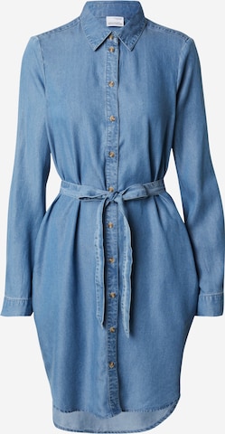 VERO MODA - Vestido camisero 'BREE' en azul: frente